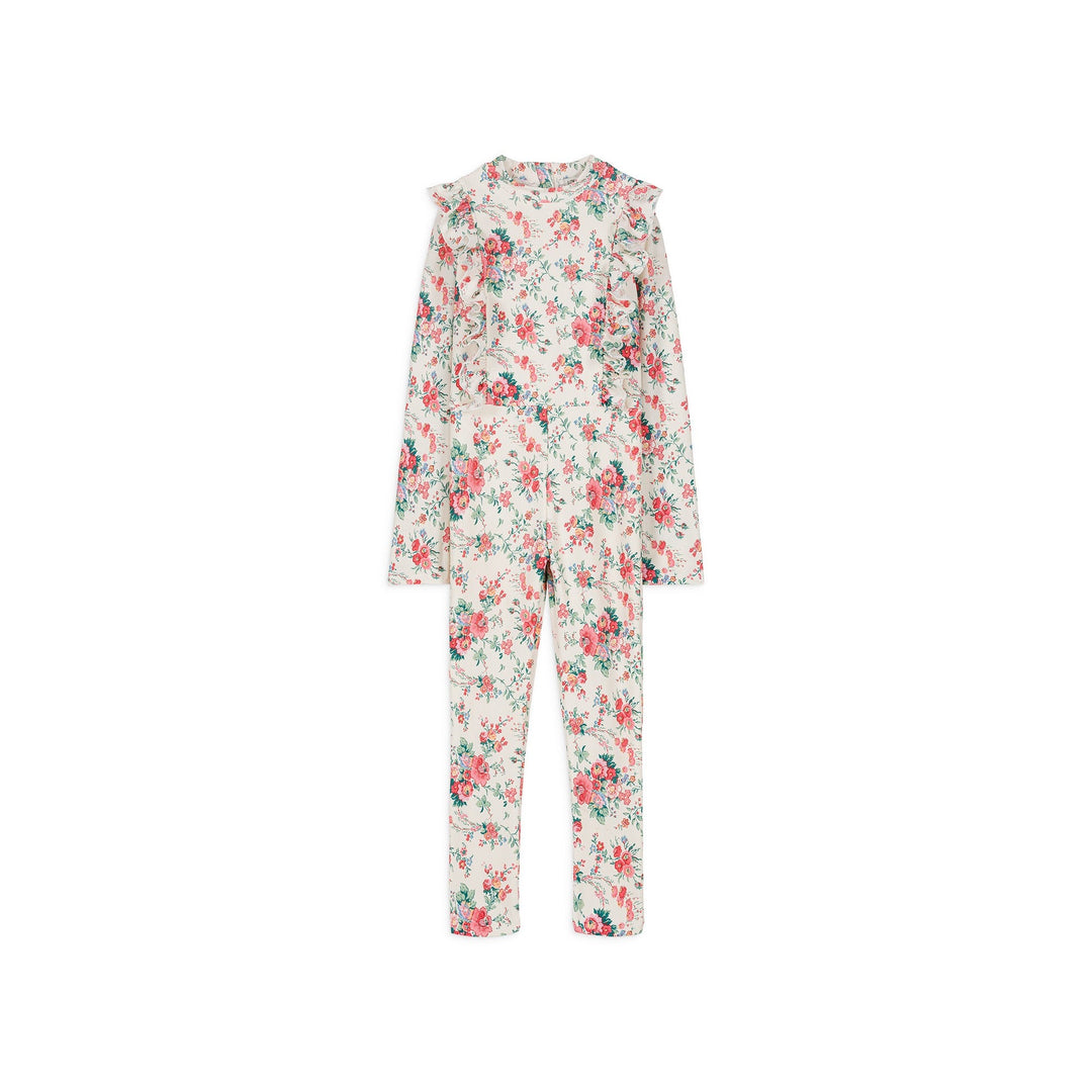 [Louise Misha] Bathing Jumpsuits Linette - Cream Rosa Festa