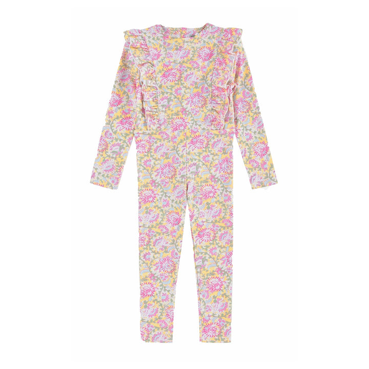 [Louise Misha] Bathing Jumpsuits Linette - Yellow Capri Cove