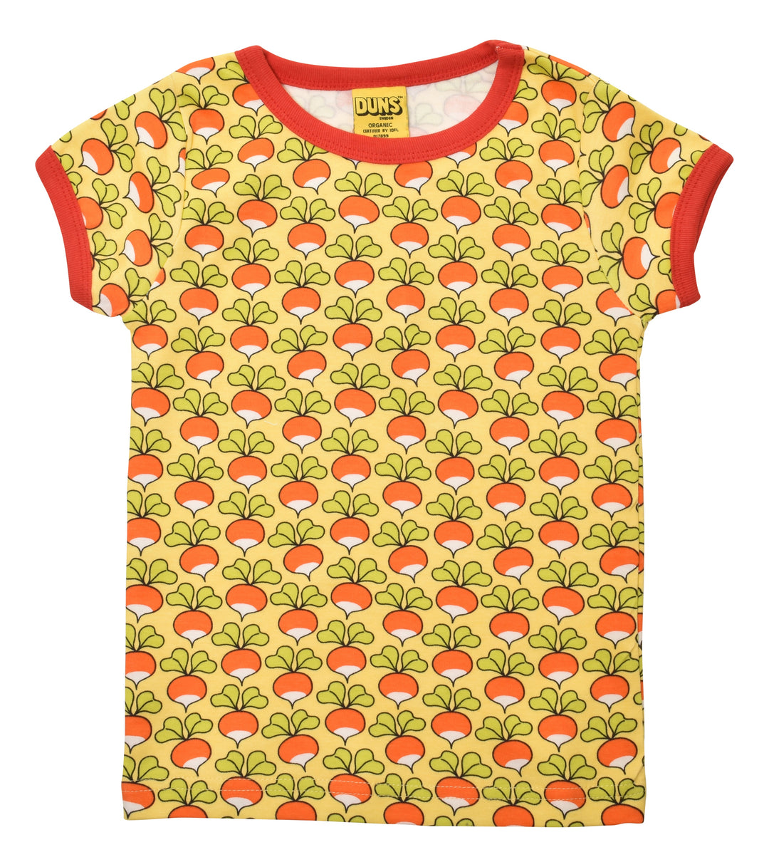 [DUNS Sweden]Short Sleeve Top -  Sunshine Yellow