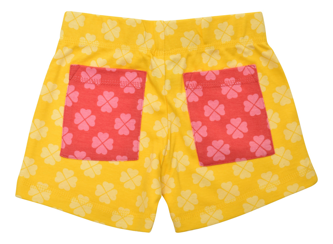 [DUNS Sweden] Short Pants-Clover Dandelion Yellow