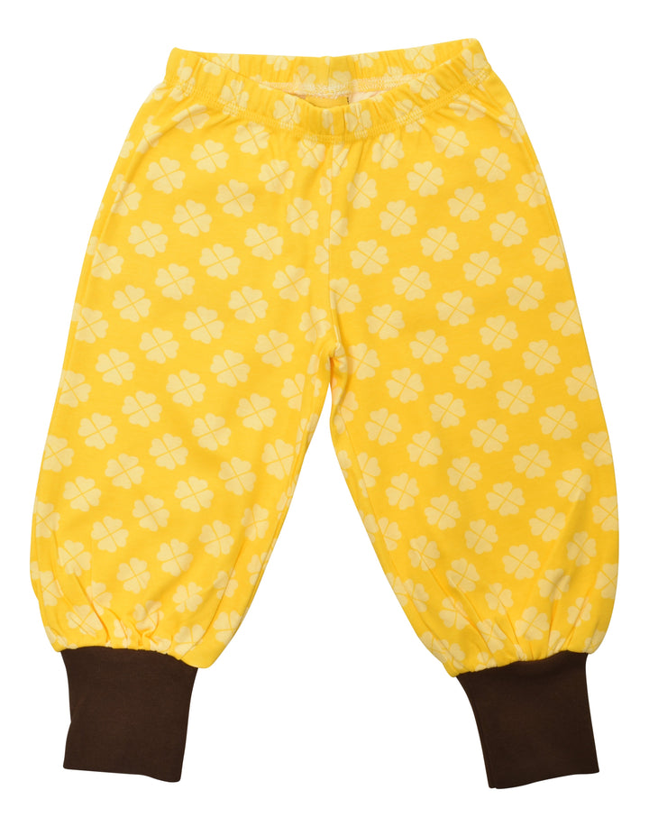 [DUNS Sweden]Baggy Pants-Clover dandelion Yellow