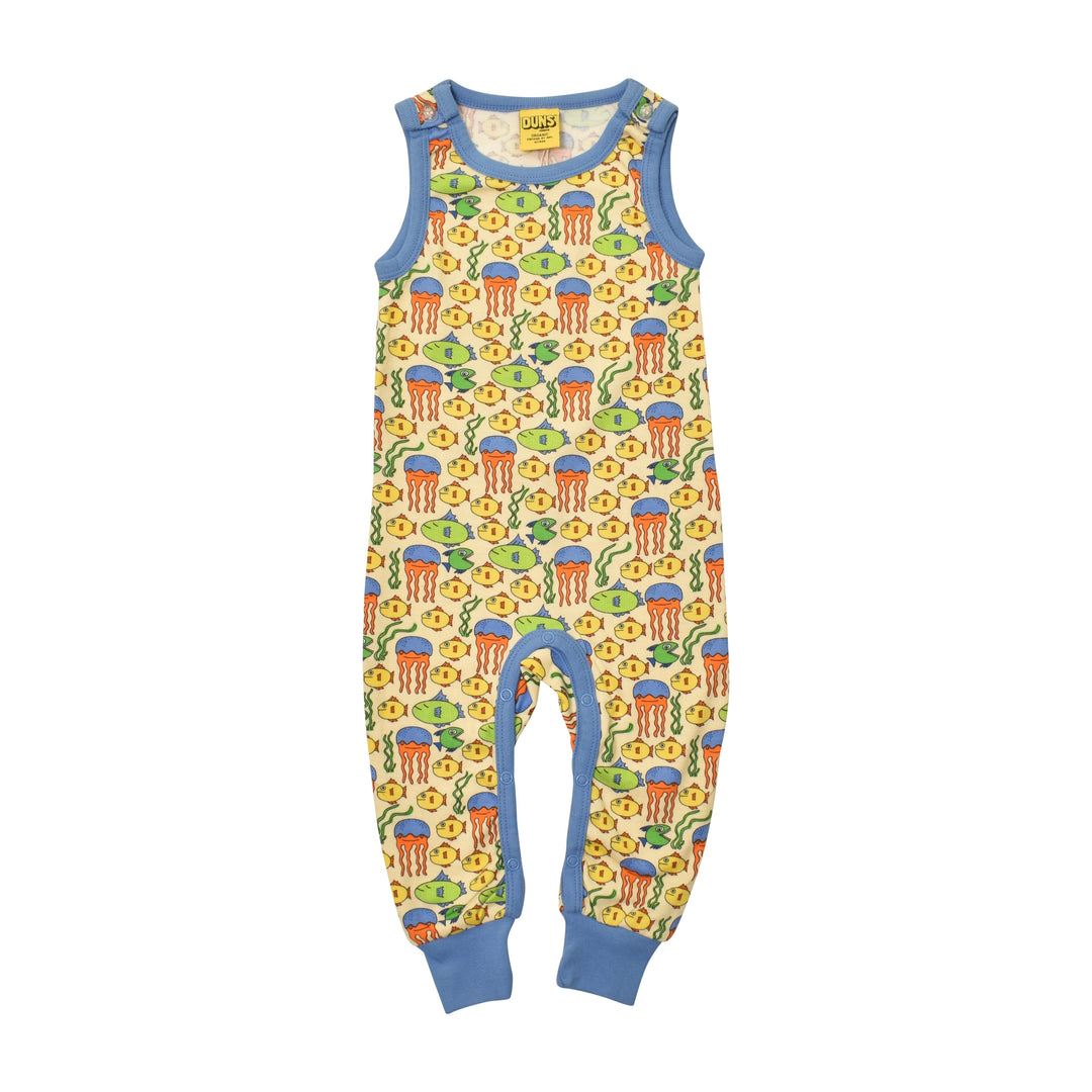 [DUNS Sweden] Dungaree - Jellyfish Marin Blue