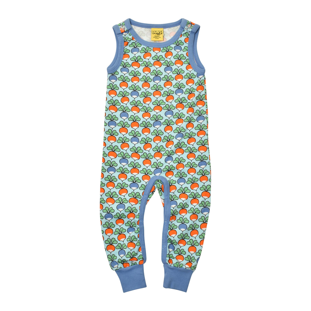 [DUNS Sweden] Dungaree - Multi Radish Blue