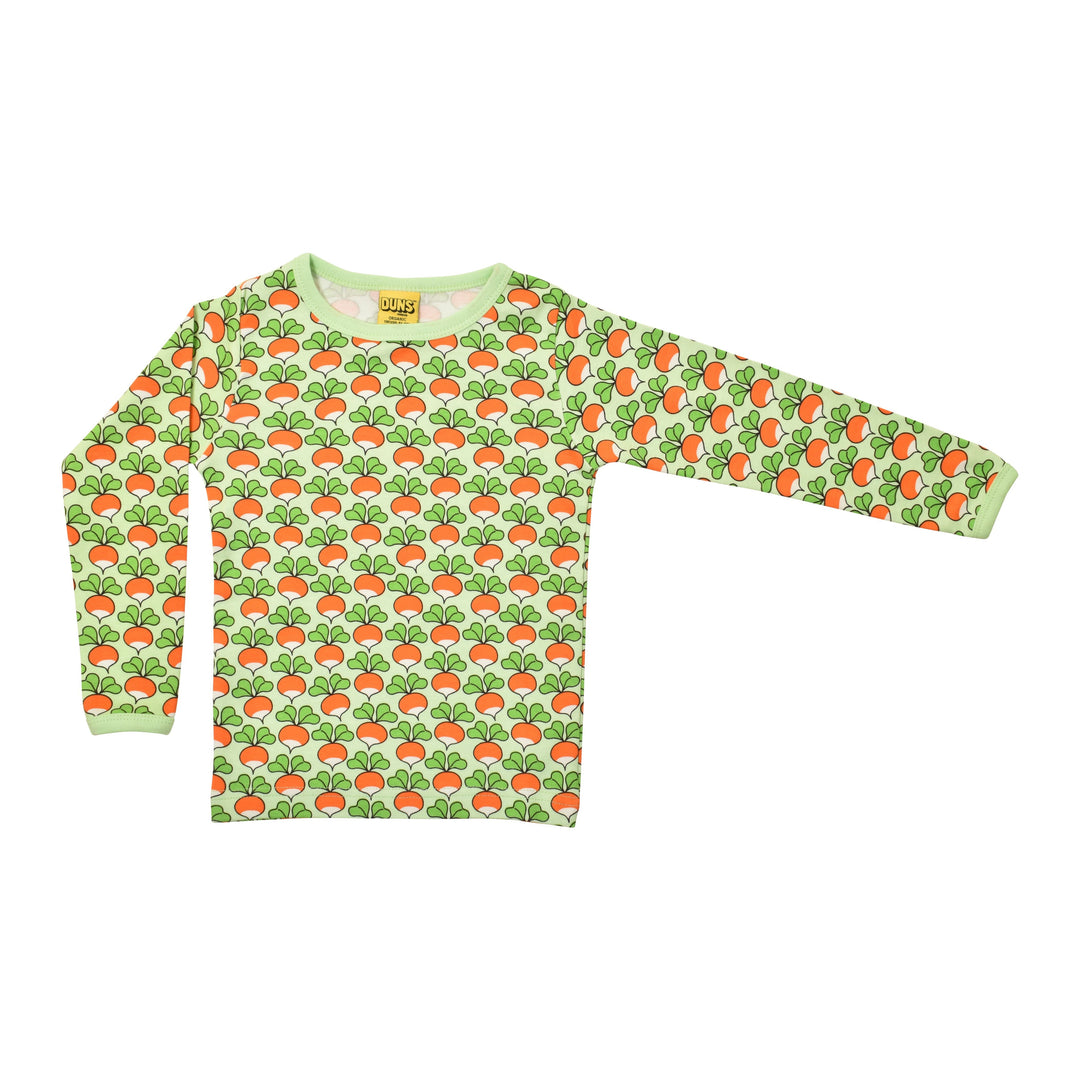[DUNS Sweden]Long Sleeve Tops- Radish Patina Green