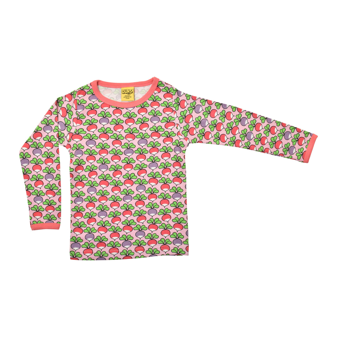 [DUNS Sweden]Long Sleeve Tops- Multi Radish Pink