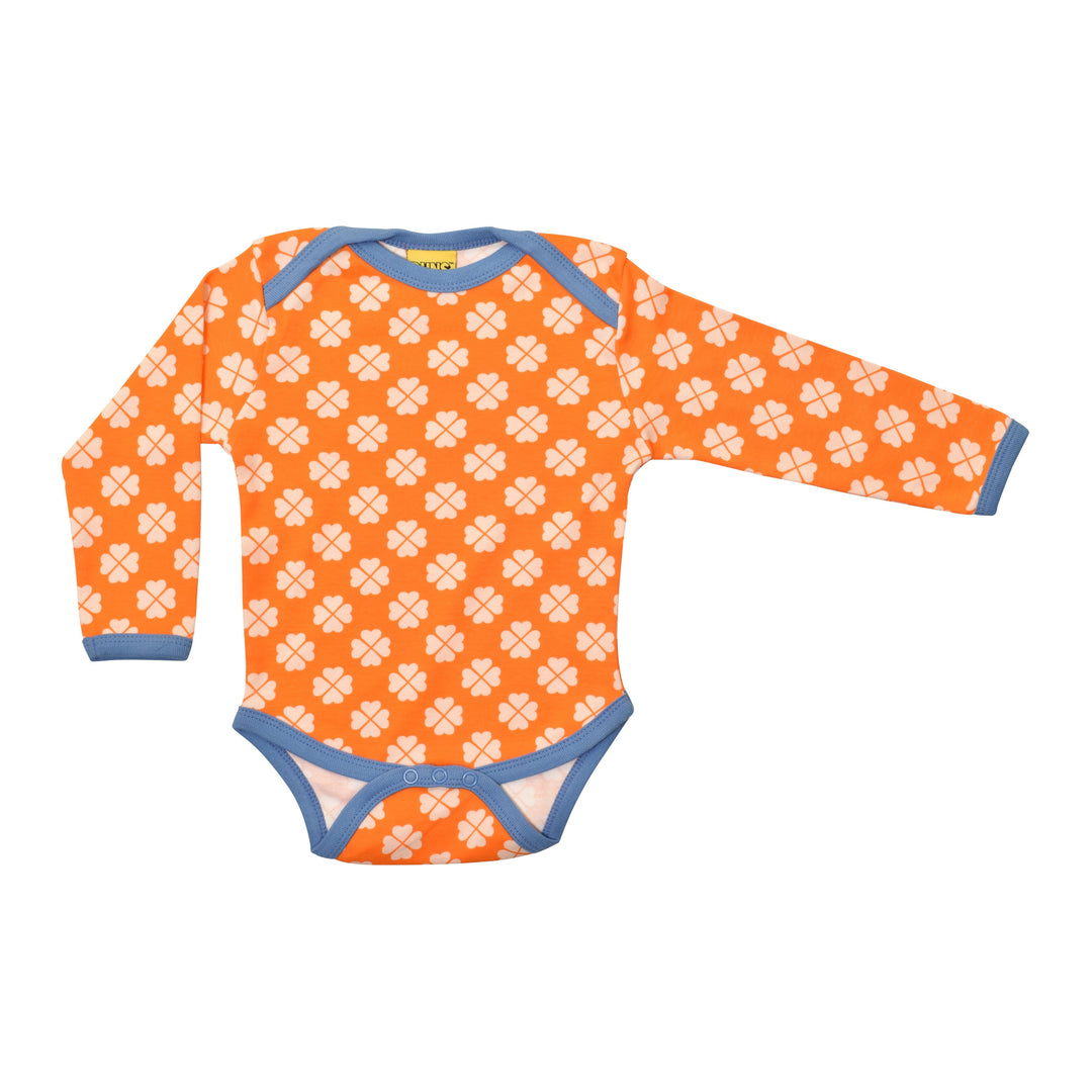 [DUNS Sweden]Long Sleeve Napneck Body - Clover Vibrant Orange