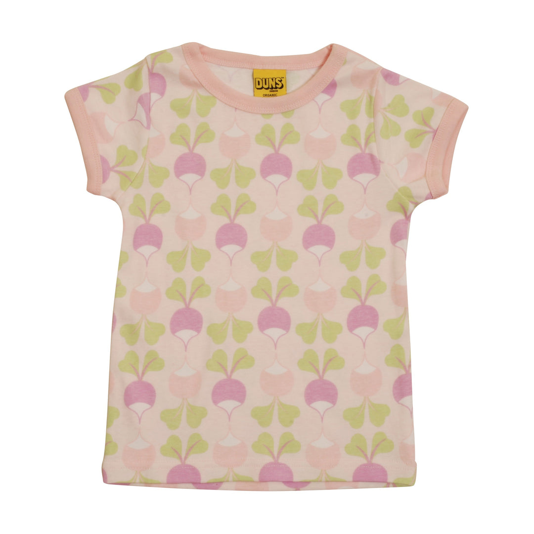 [DUNS Sweden] Short Sleeve Tops- Big Radish Petal Pink