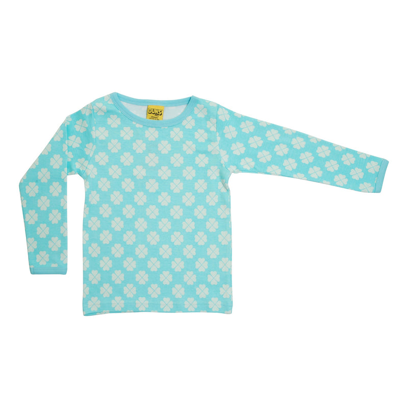 [DUNS Sweden] Long Sleeve Tops- Clover Blue Radiance