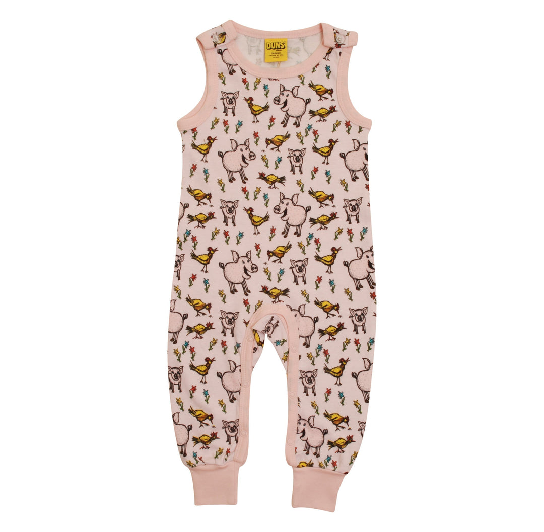[DUNS Sweden] Dungaree - Pigs and Chicks Pink