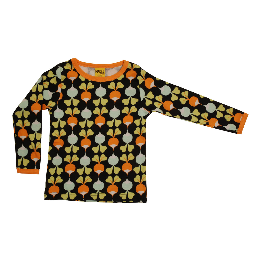 [DUNS Sweden] Long Sleeve Tops- Big Radish Black