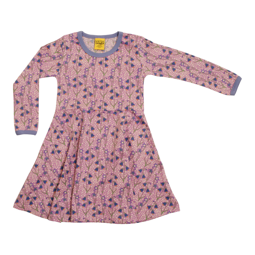 [DUNS Sweden] LS Skater Dress - Bluebells Light Purple