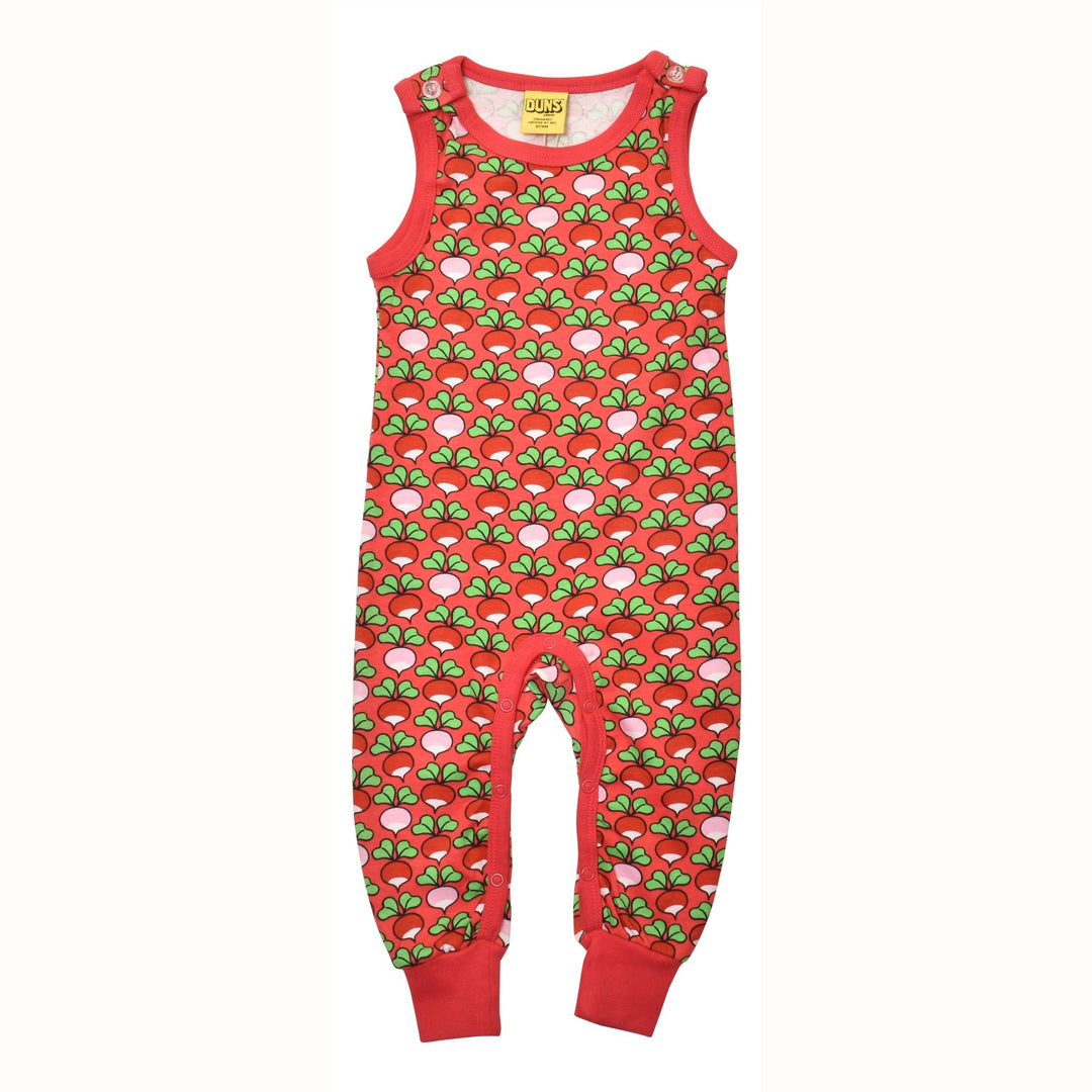 [DUNS Sweden] Dungaree - Multi Radish Rouge Red