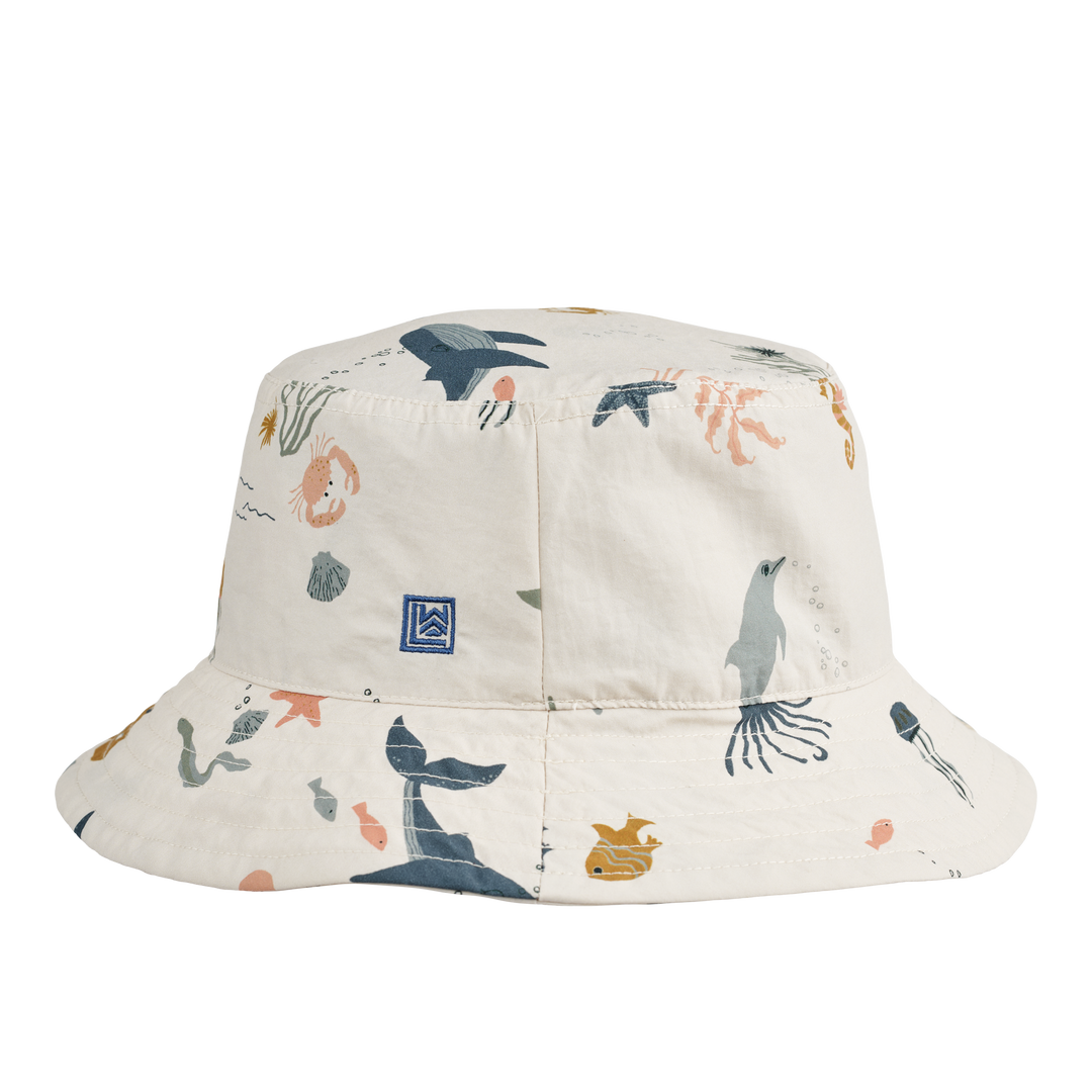 [Liewood] Damon Printed Bucket Hat - Sea Creature