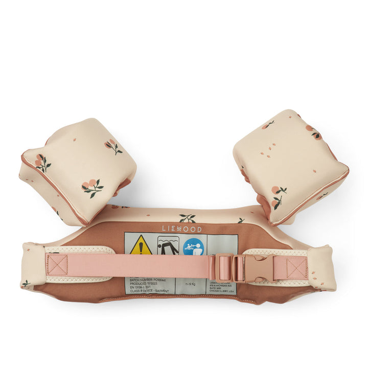 [Liewood] Darko Printed Swim Belt - Peach / Sea shell