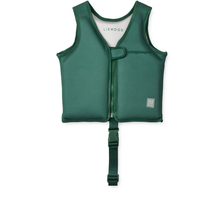 [Liewood] Dove Crocodile Swim Vest - Garden Green