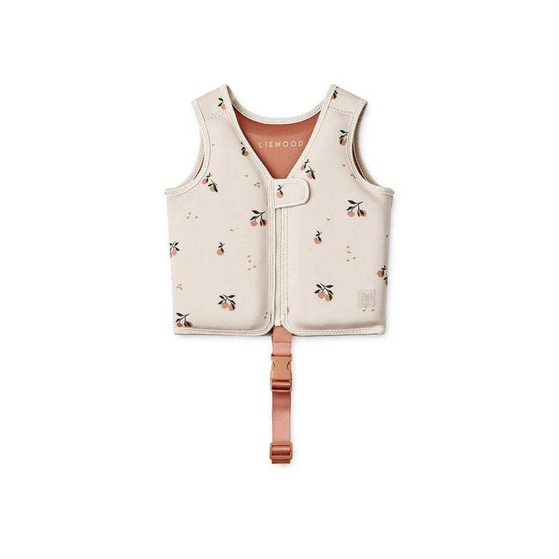 [Liewood] Dove Swim Vest - Peach / Sea shell