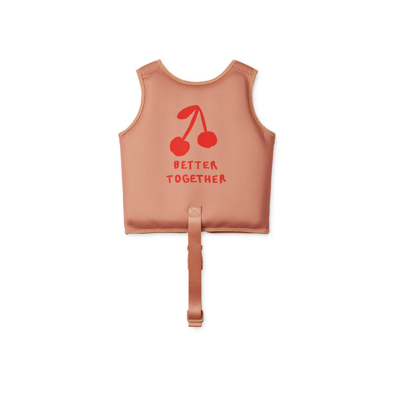 [Liewood] Dove Swim Vest - Better Together / Tuscany Rose