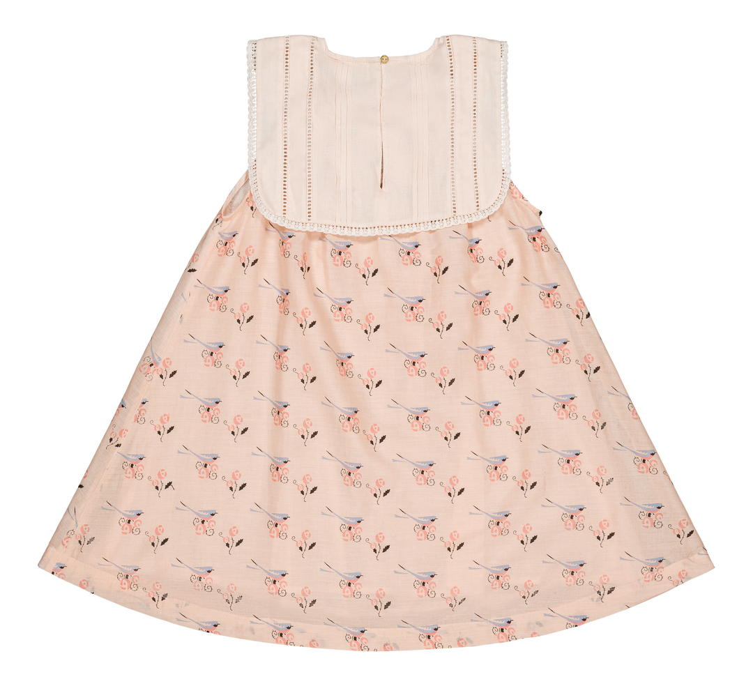 [Bachaa] Dargee Robe Dress - Bird Print