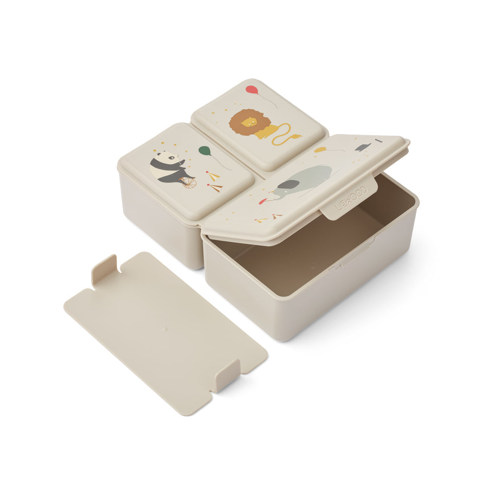[Liewood] Driss Lunch Box - Circus / Sandy