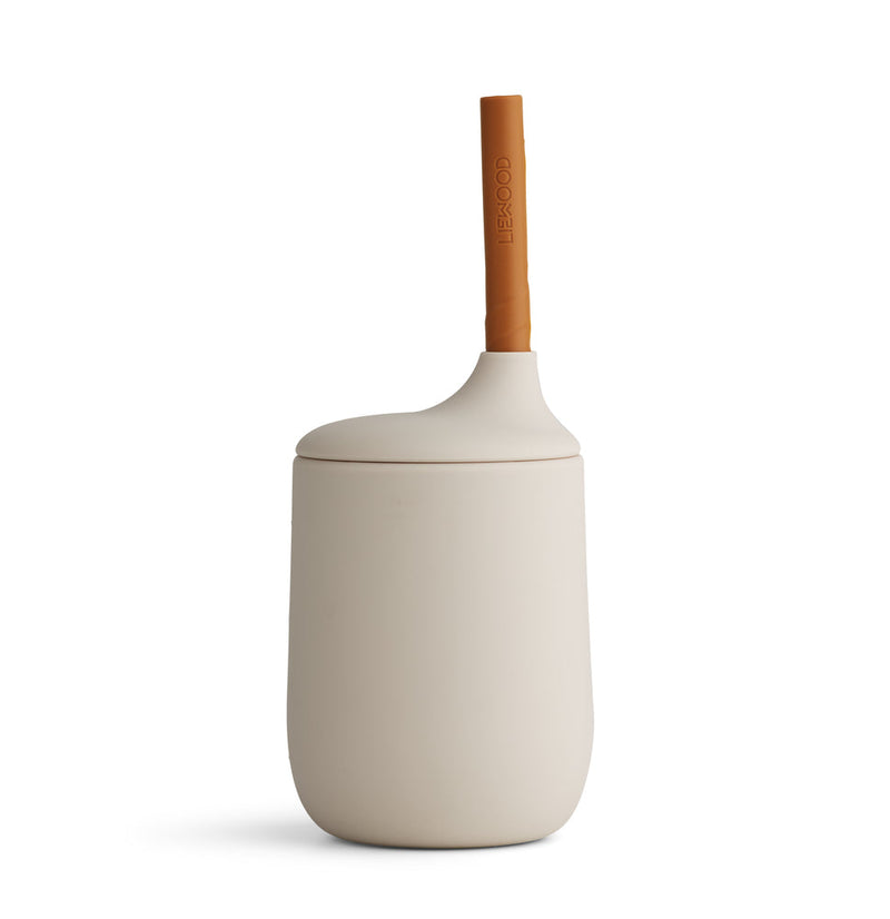 [Liewood] Ellis sippy cup - Sandy / Mustard