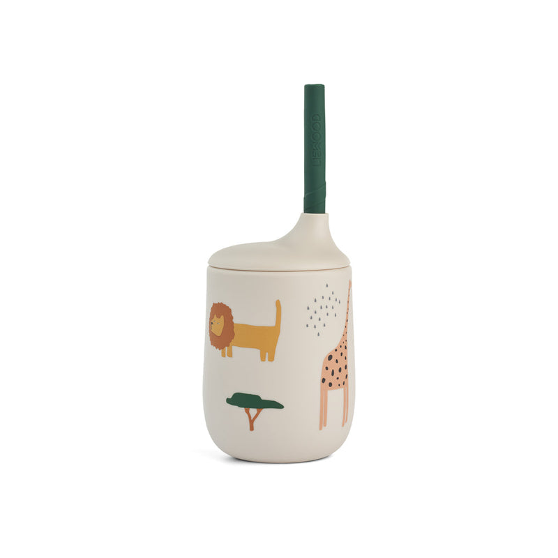 [Liewood] Ellis sippy cup 230ml- Safari Sandy Mix