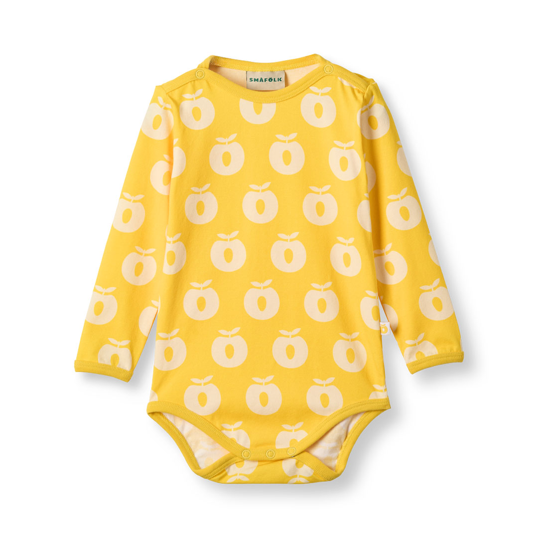 [Smafolk] Elstar Long Sleeve Body With Apple - Empire Yellow