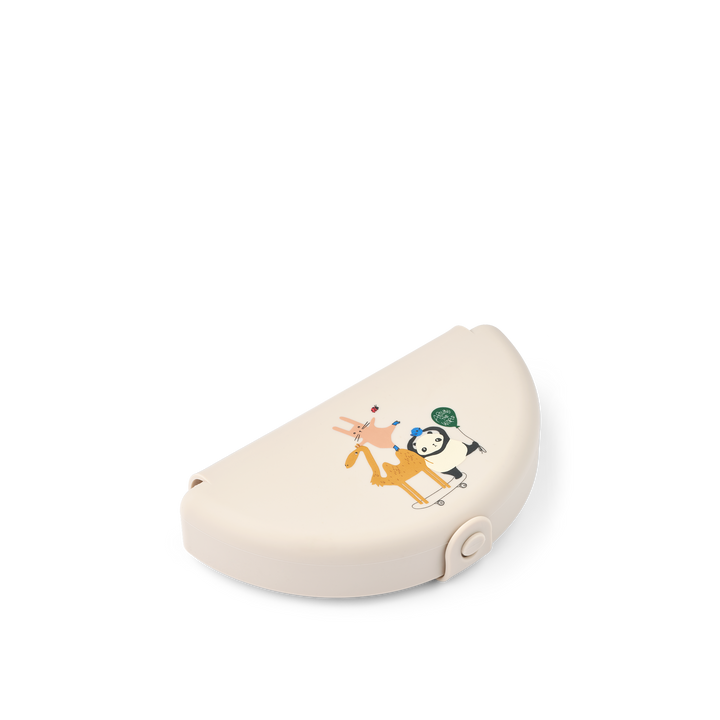 [Liewood] Eugene Foldable Snack Box - Around The World / Sandy