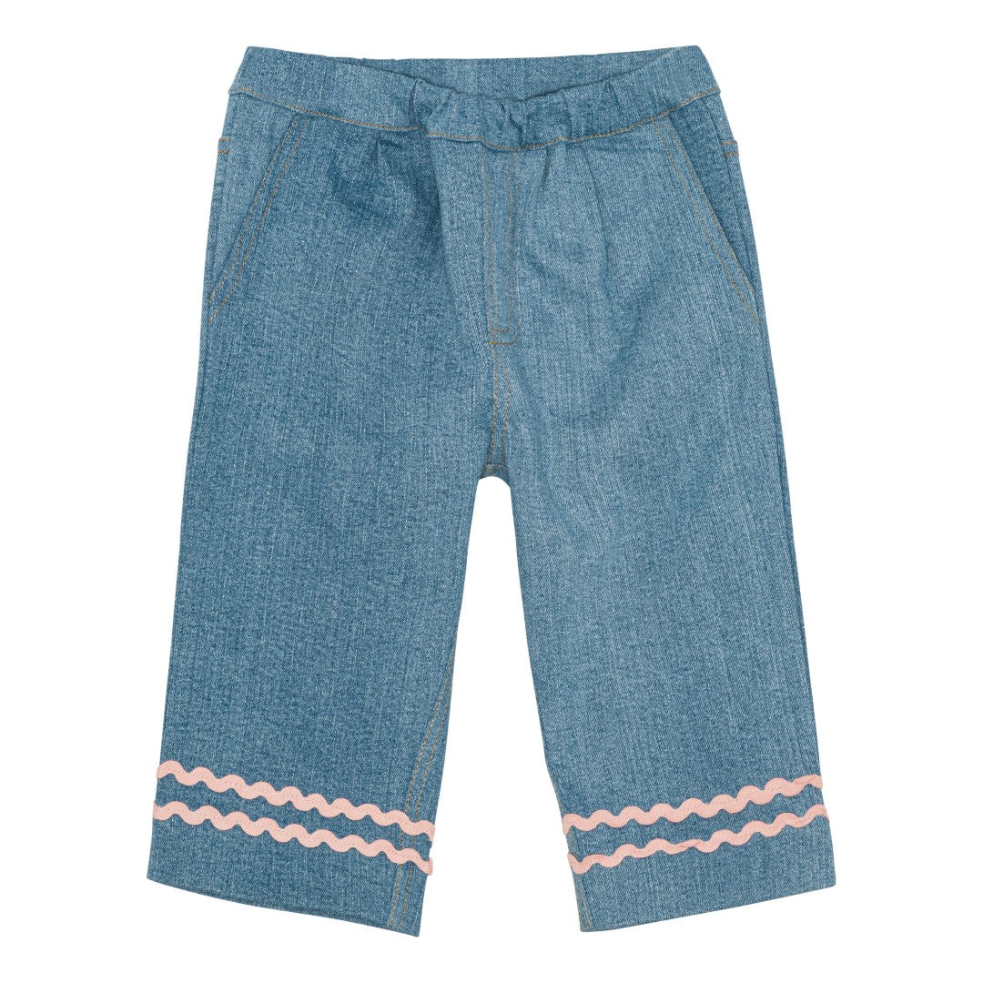 [Floss] Hazel Pants - Mid blue Rinse