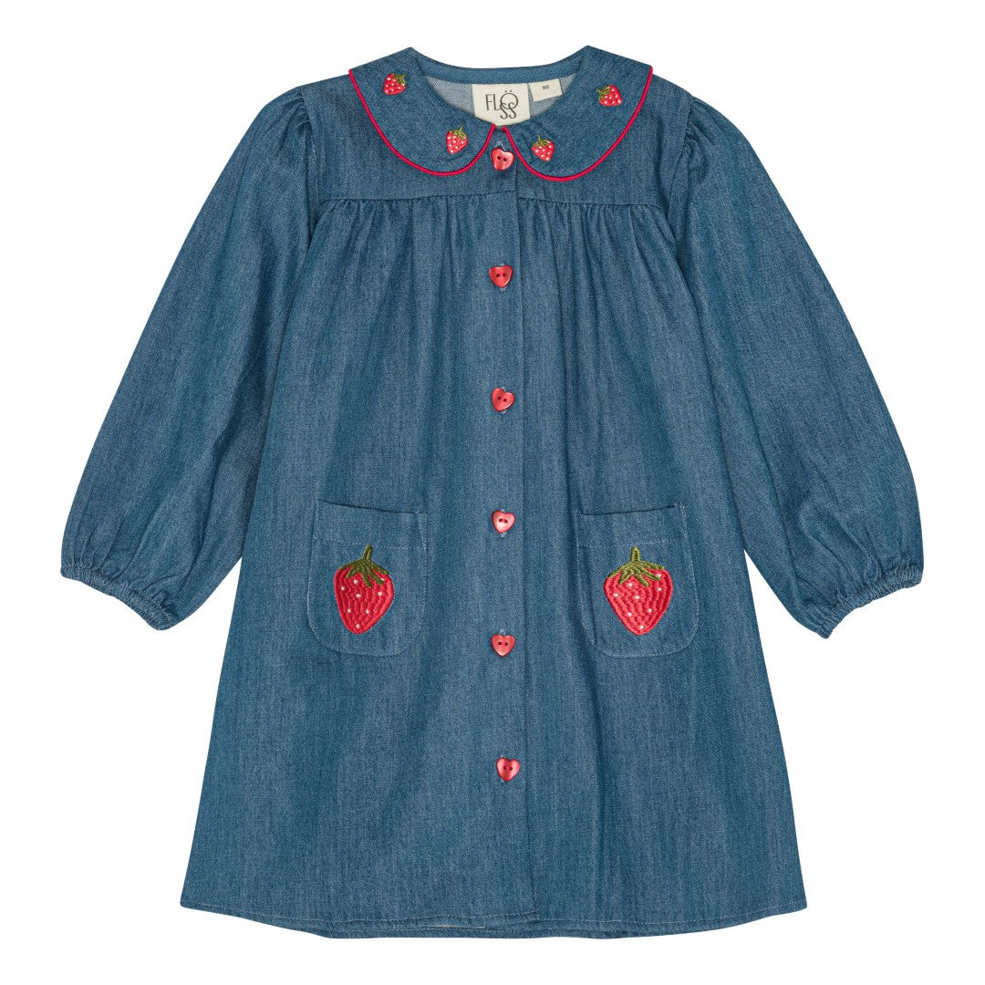 [Floss] Vilma Dress - Mid Blue