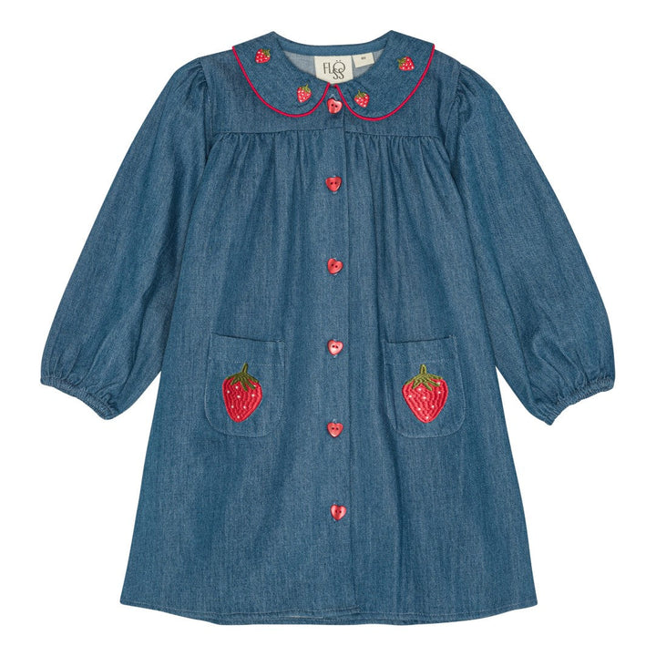 [Floss] Vilma Dress - Mid Blue