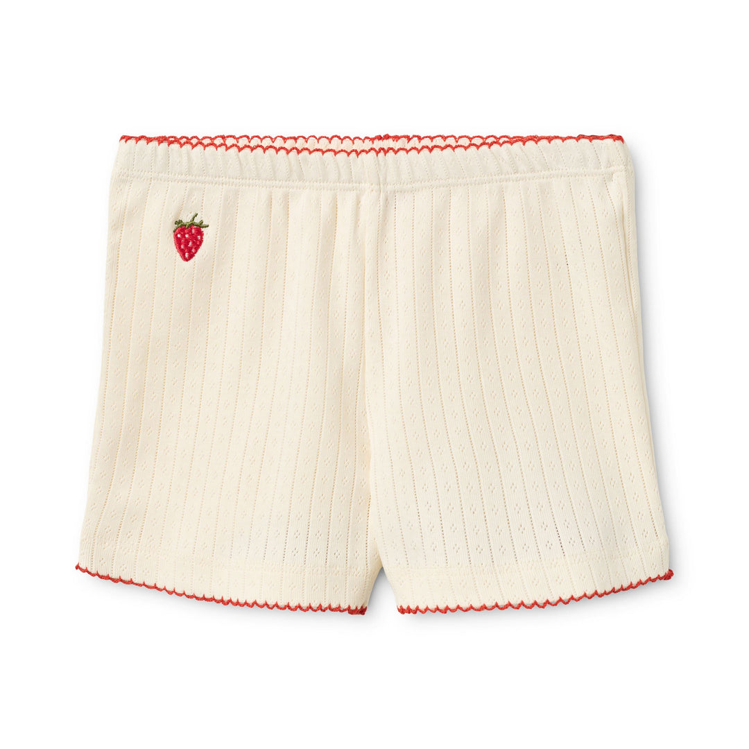 [Floss] Flora Pointelle Shorts - Gentle Cream