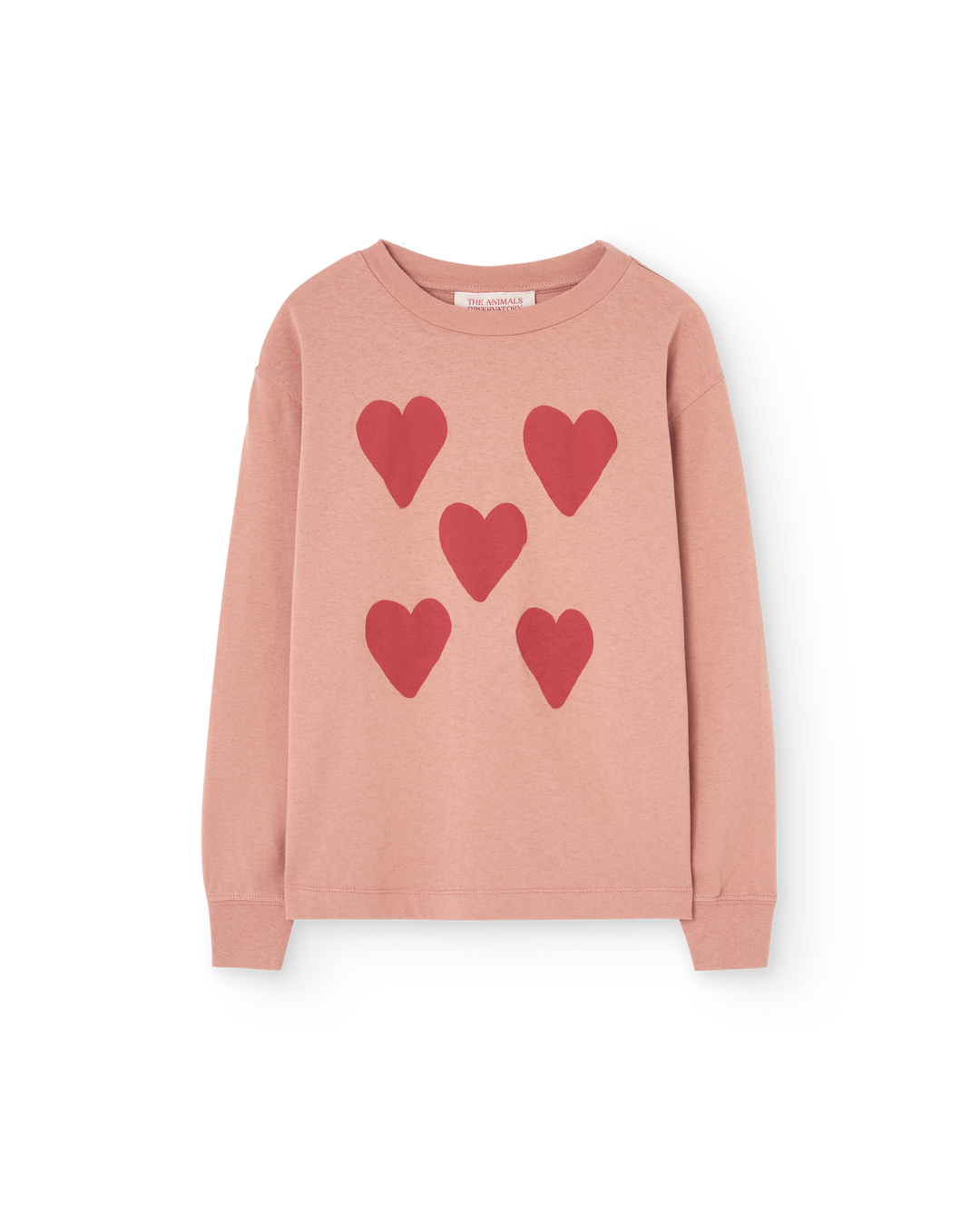 [TAO] Dog Kid Long Sleeve T-shirt - Dusty Coral