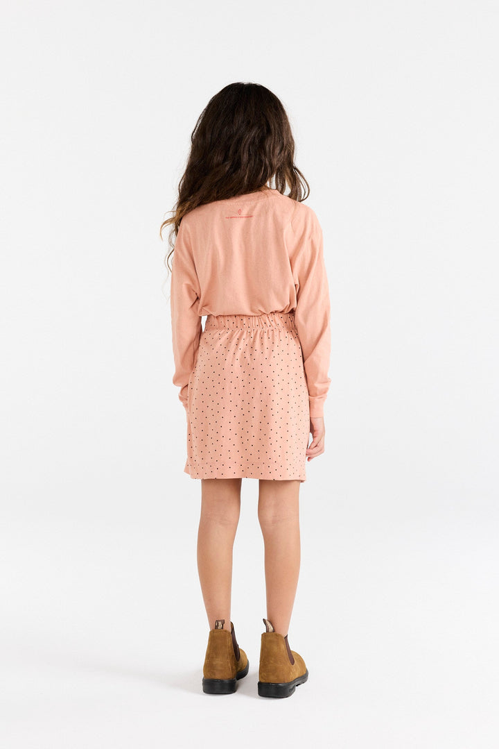 [TAO] Dog Kid Long Sleeve T-shirt - Dusty Coral