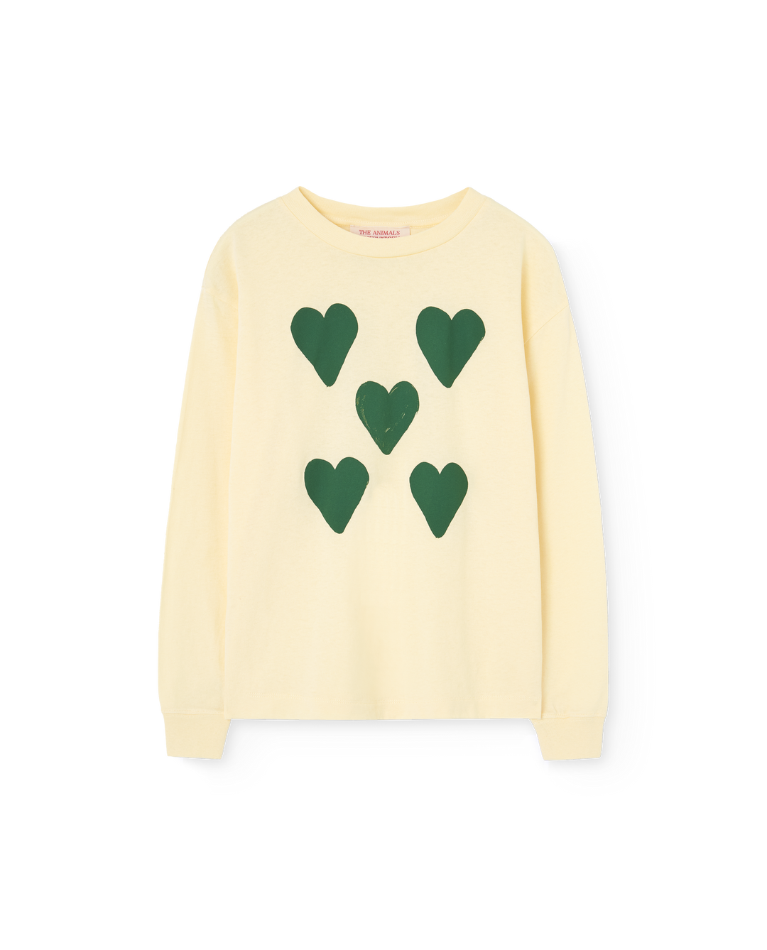 [TAO] Dog Kid Long Sleeve T-shirt - Flan Yellow