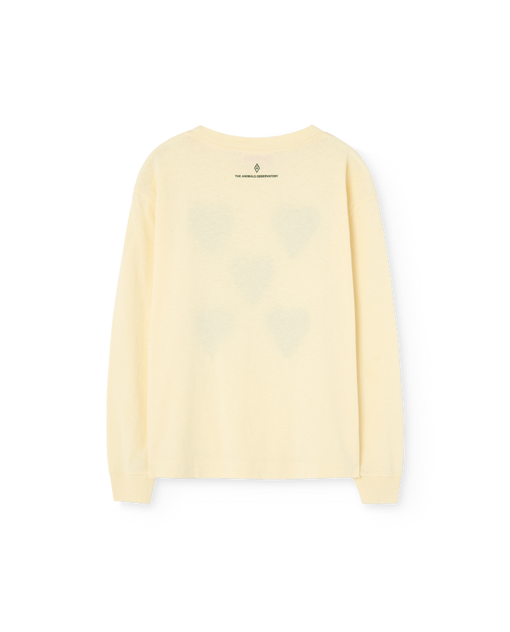 [TAO] Dog Kid Long Sleeve T-shirt - Flan Yellow