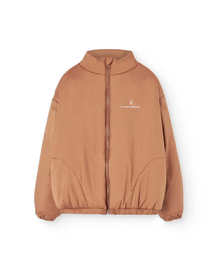 [TAO] Crocodile Kid Puffer Jacket - Almond Brown