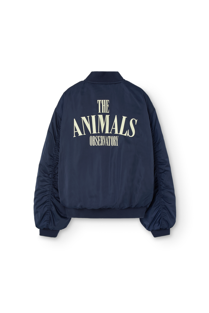 [TAO] Panda Kid Bomber Jacket - Navy