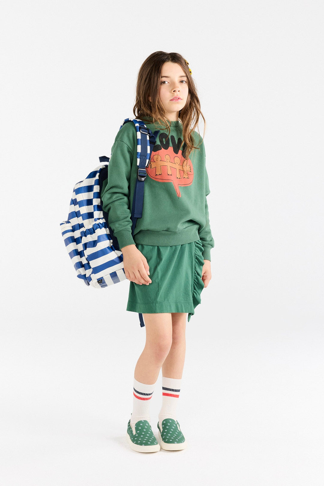 [TAO] Bear Kid Sweatshirt - Green
