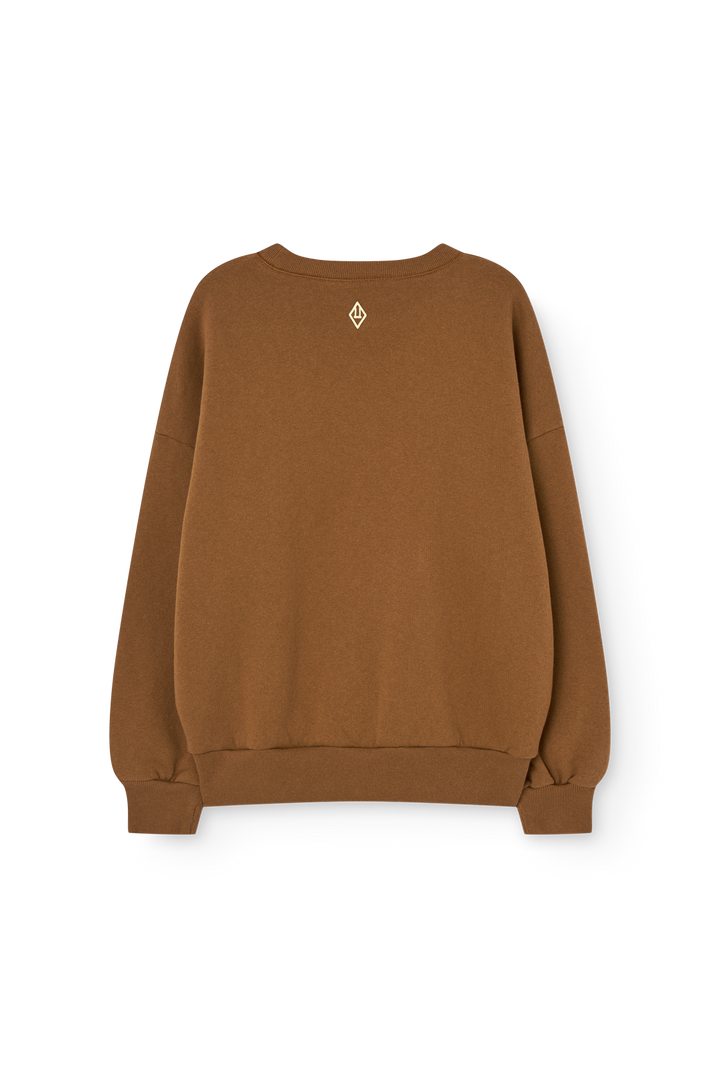 [TAO]Killifish Warm Kid Sweatshirt -Brown