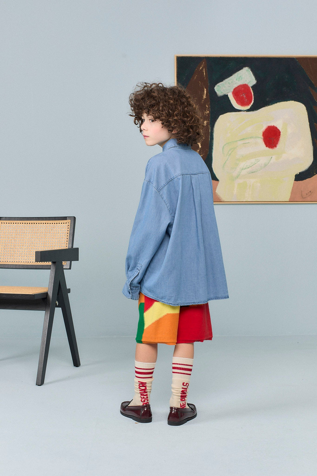 [TAO]Opossum Kid Berbuda Shorts - Multicolor