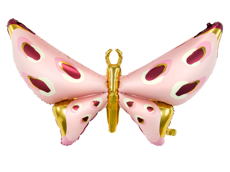 Foil balloons Butterfly, 120x87 cm, mix