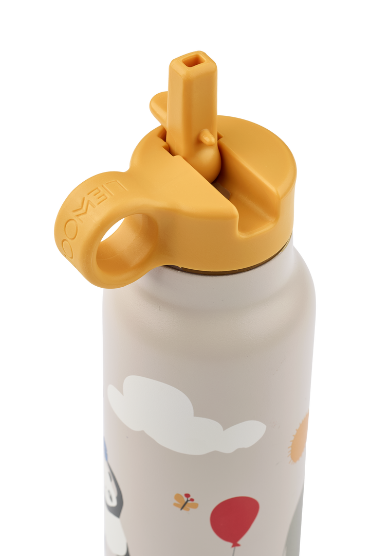 [Liewood ] Falk Water Bottle 350ML - Around The World / Sandy