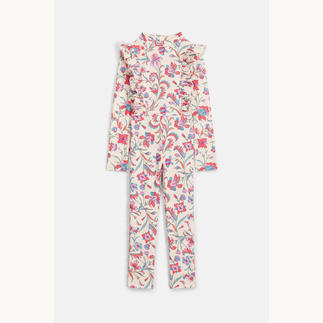 [Louise Misha] Bathing Jumpsuits Linette - Cream Floral Haven