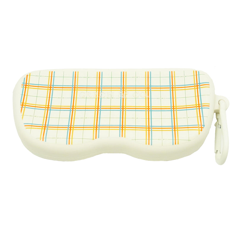 [Grech & Co] Sunglasses Case - Plaid Pattern