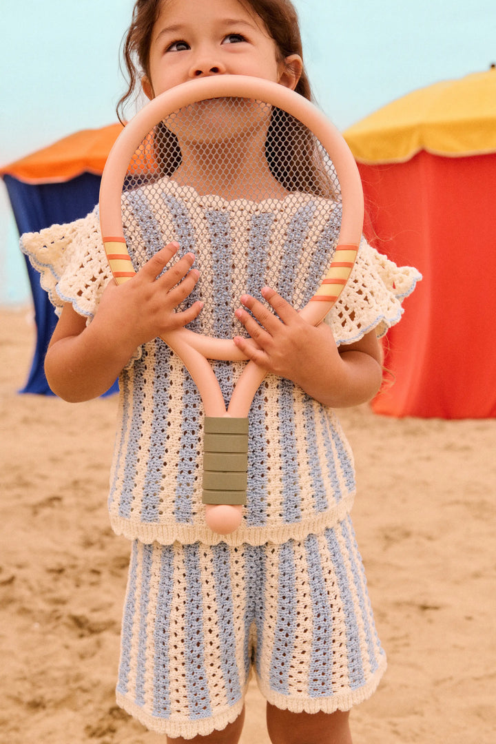 [Louise Misha] Shorts Mekylane - Blue Stripes