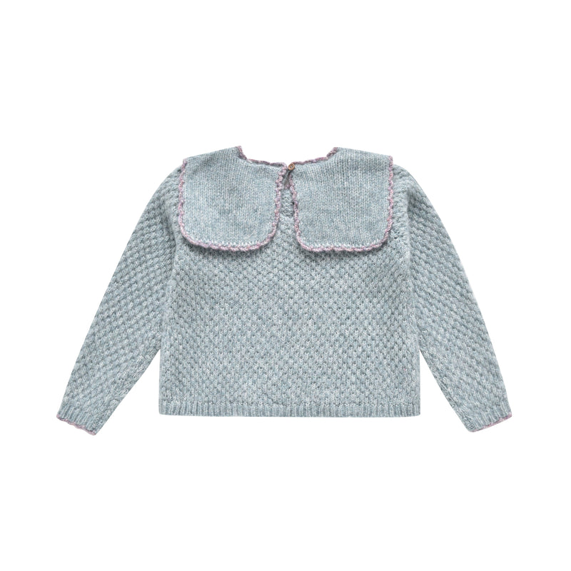 [Louise Misha] Cyrella Pullover - Mineralblau 