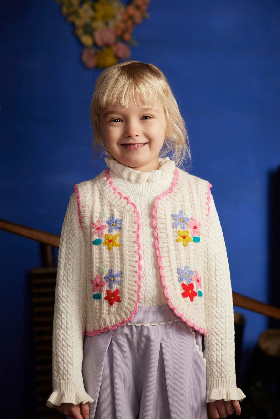 [Louise Misha]Vest Yuliyami - Cream