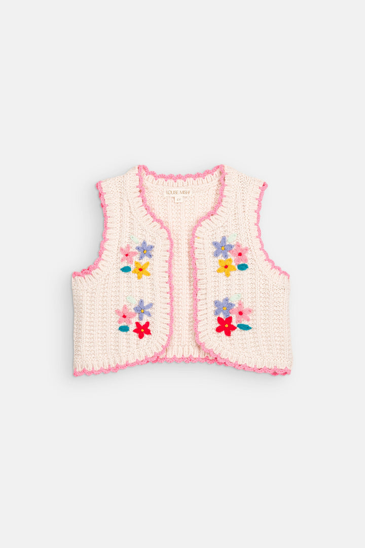[Louise Misha]Vest Yuliyami - Cream