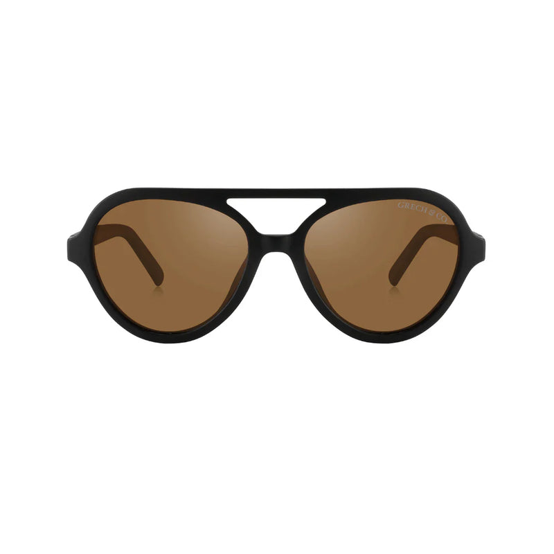 [Grech & Co.][3-8Y]Aviator Polarized Sunglasses - Black