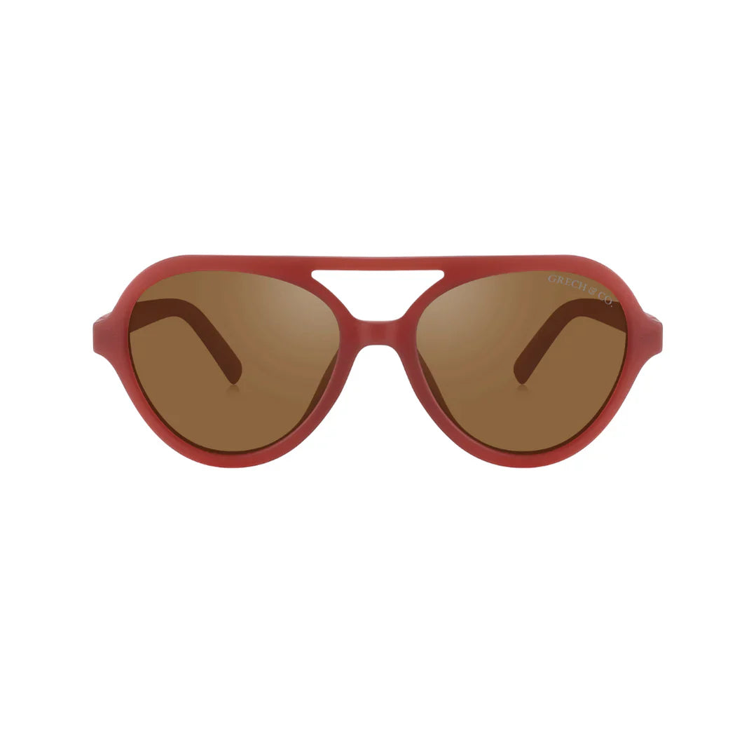 [Grech & Co.][3-8Y]Aviator Polarized Sunglasses - Cinammon